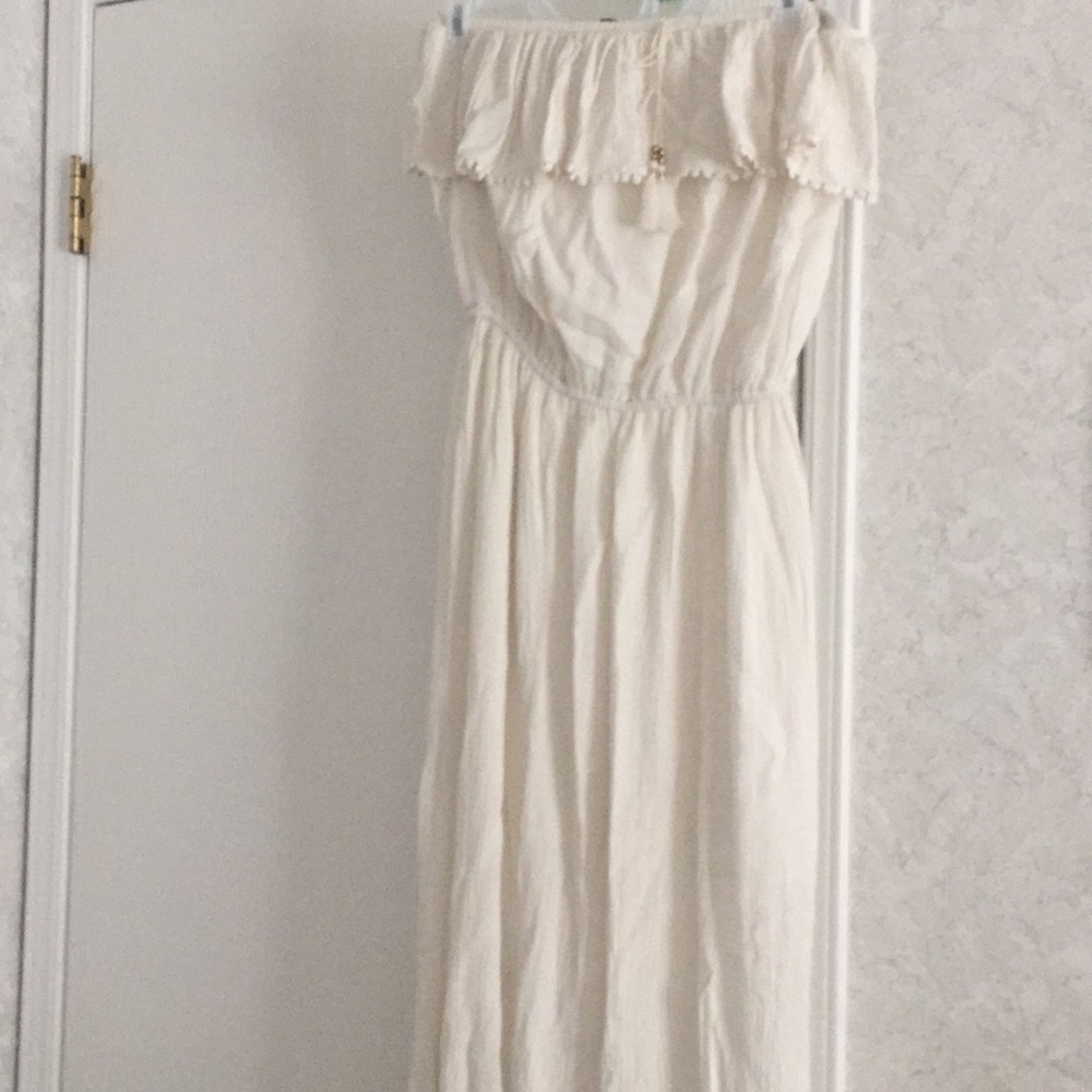American Eagle White Long Dress